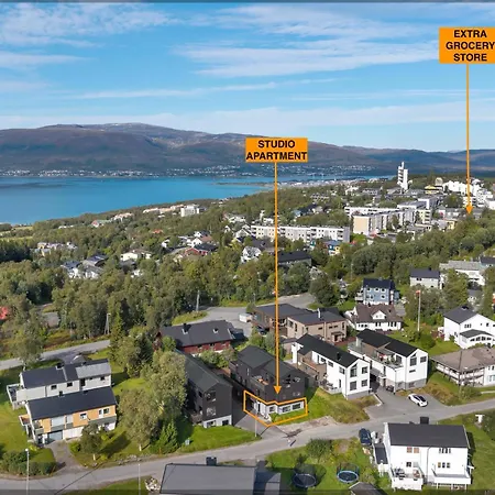 Premium Studio For A Cosy Escape Arctic Seasons 公寓 特罗姆瑟